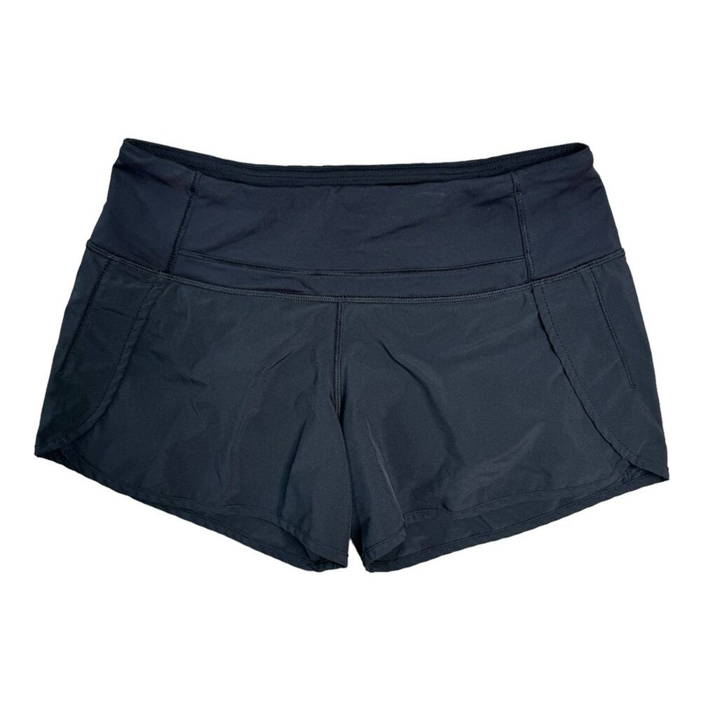 LULULEMON ATHLETICA Black 3.5” Athletic Short Workout Run Women’s